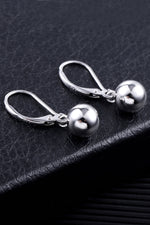 Sterling Silver Drop Ball Earrings for Women