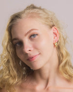 Fashionable Small Thick Hoop Earrings