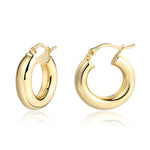 Small Chunky Hoop Earrings - Alexcraft®