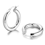 Medium Chunky Hoop Earrings - Alexcraft®