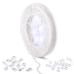 33 Feet 2 MM Gold Plated Solid Brass Curb Chain Link Spool - Alexcraft®