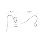 200PCS Earring Hooks Fish Hook Ear Wires - Alexcraft®