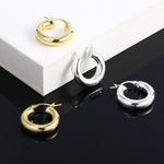 Small Chunky Hoop Earrings - Alexcraft®