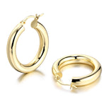 Medium Chunky Hoop Earrings - Alexcraft®