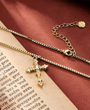 CZ Cross Necklace
