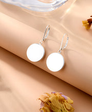 Disc Dangle Earrings
