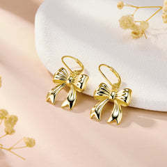 Bow Drop Earrings