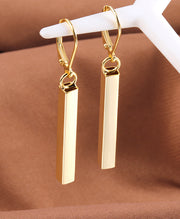 Single Bar Drop Earrings