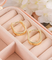 Simple Small Square Hoops