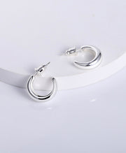 Small Open Stud Earrings