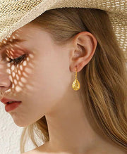 Teardrop Filigree Drop Earrings