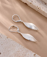 Twisted Spiral Drop Earrings