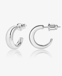 Small Open Stud Earrings