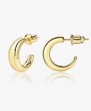 Small Open Stud Earrings