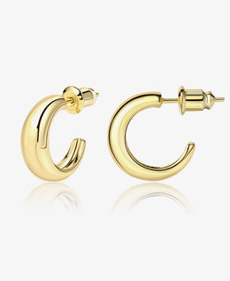 Small Open Stud Earrings