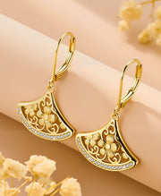 Fan Drop Earrings