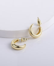 Small Open Stud Earrings