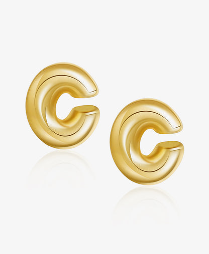 Chunky Tubular Ear Clips