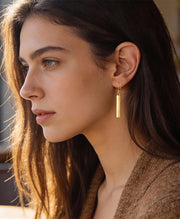Single Bar Drop Earrings