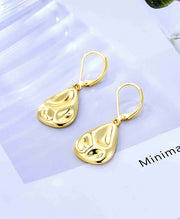 Hammered Waterdrop Earrings
