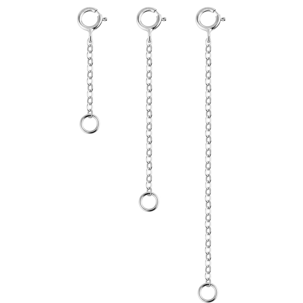 Necklace Extender Chain Set - 2, 3 & 4 Inch