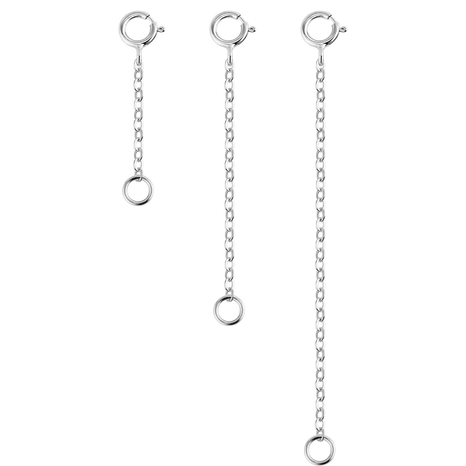 Necklace Extender Chain Set - 2, 3 & 4 Inch