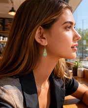 Daisy Teardrop Earrings