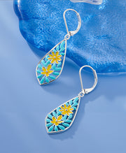 Daisy Teardrop Earrings