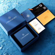 LANCHARMED White Gold Plated Promise Ring Jewelry,1.5ct Moissanite Rings for Women D Color VVS1