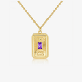Good Luck Amethyst Pendant Necklace