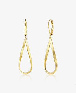 Twisted Teardrop Earrings