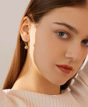 Ball Skeleton Dangle Drop Earrings