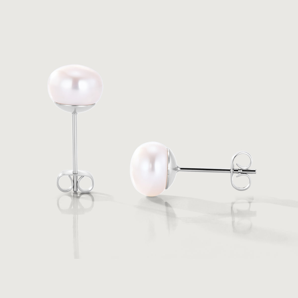 Freshwater Pearl Stud Earrings