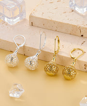 Hollow Lantern Earrings