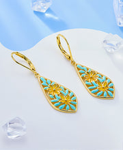 Daisy Teardrop Earrings