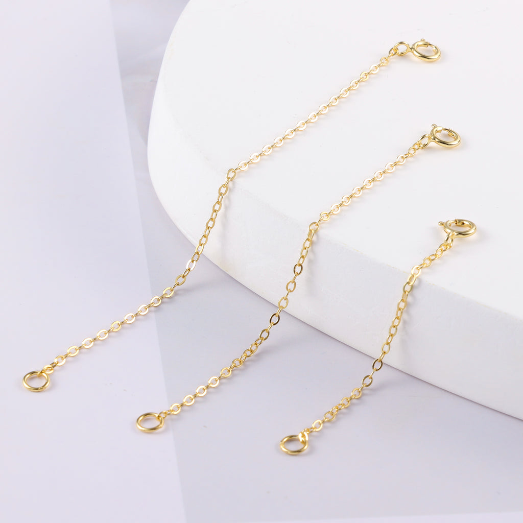 Necklace Extender Chain Set - 2, 3 & 4 Inch