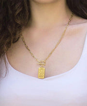 Toggle Link Chain Necklace for Women