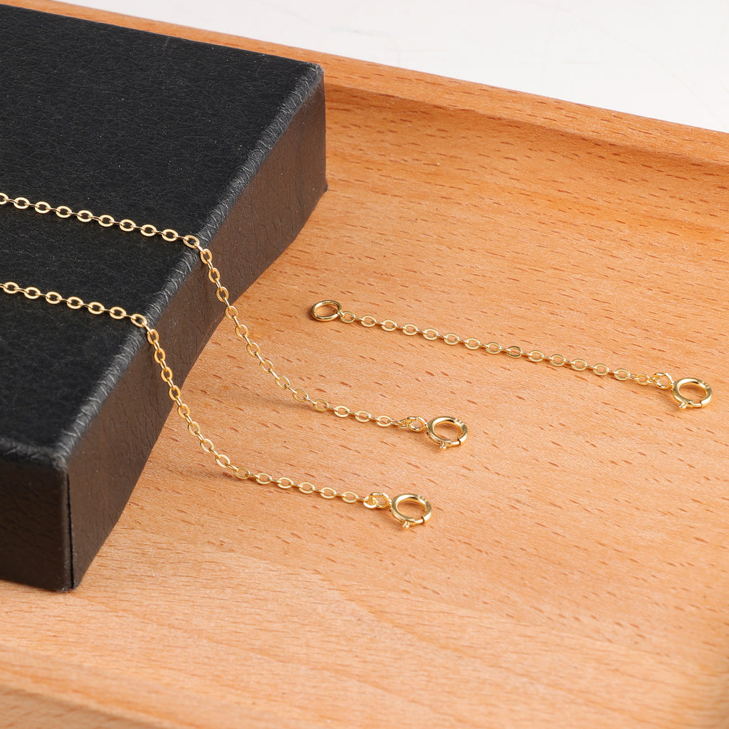 Necklace Extender Chain Set - 2, 4 & 6 Inch