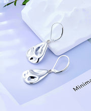 Hammered Waterdrop Earrings