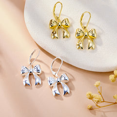 Bow Drop Earrings