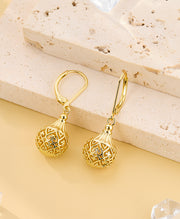 Hollow Lantern Earrings