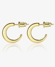 Small Open Stud Earrings