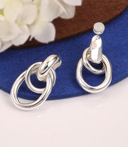 Stacked Loop Stud Earring