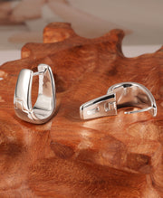 Minimalist Small Bold Hoop Earrings