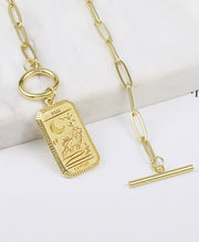 Toggle Link Chain Necklace for Women