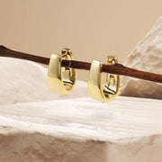 Minimalist Small Bold Hoop Earrings