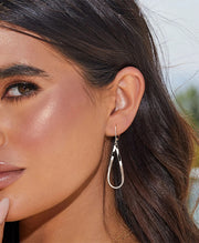 Twisted Teardrop Earrings