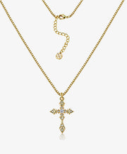 CZ Cross Necklace