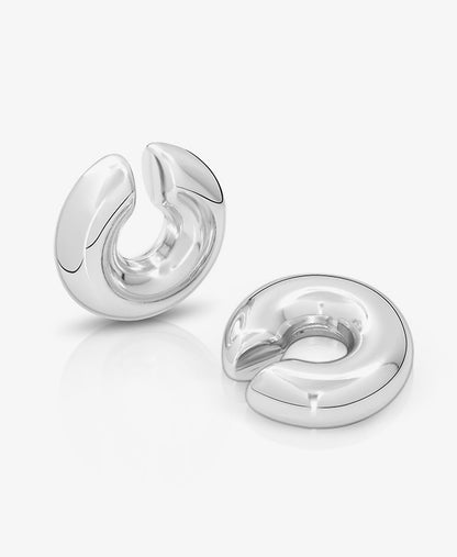 Chunky Tubular Ear Clips