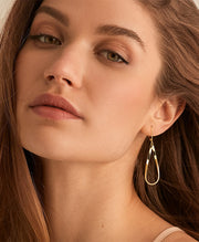 Twisted Teardrop Earrings